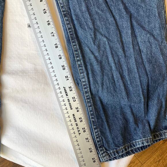 Riders Women Jeans size 16M Blue Mid Rise Straight Leg - Picture 4 of 11